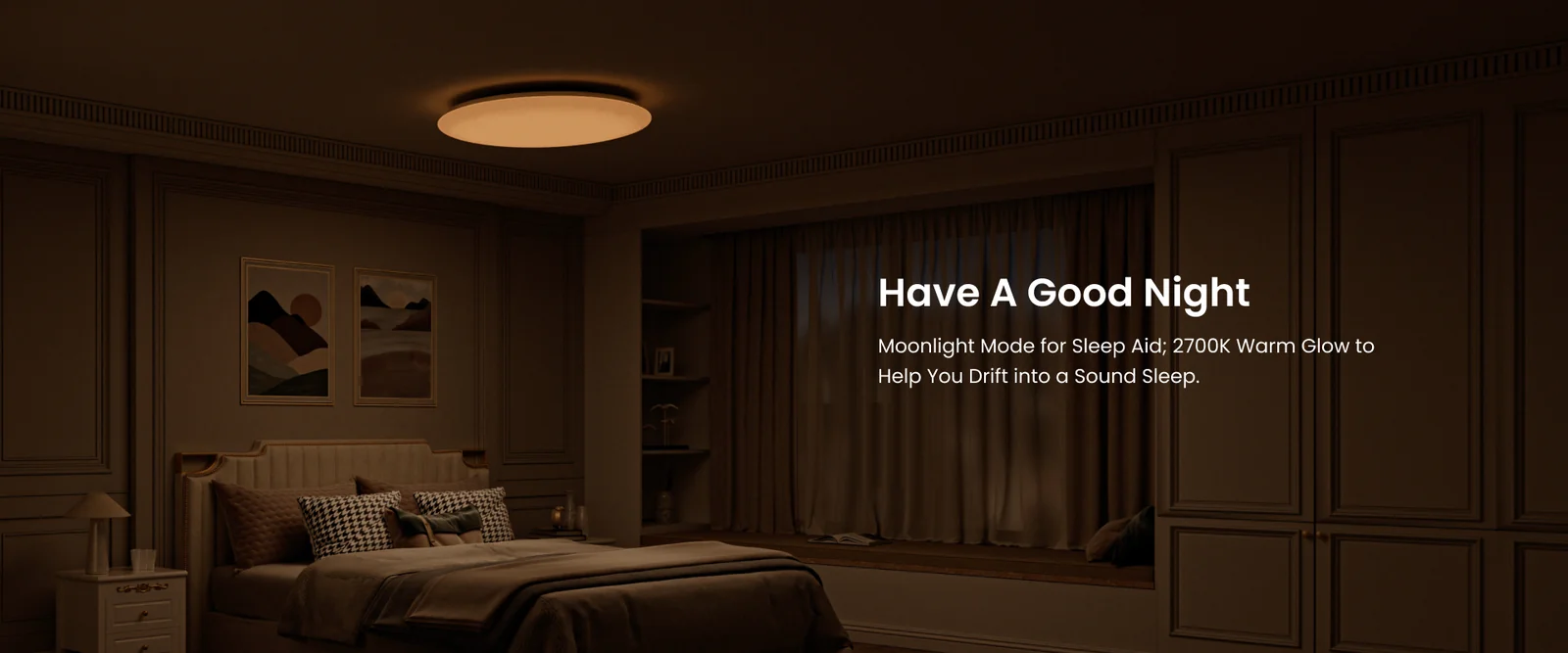 Yeelight Arwen 550C feature panel showing color temperature range