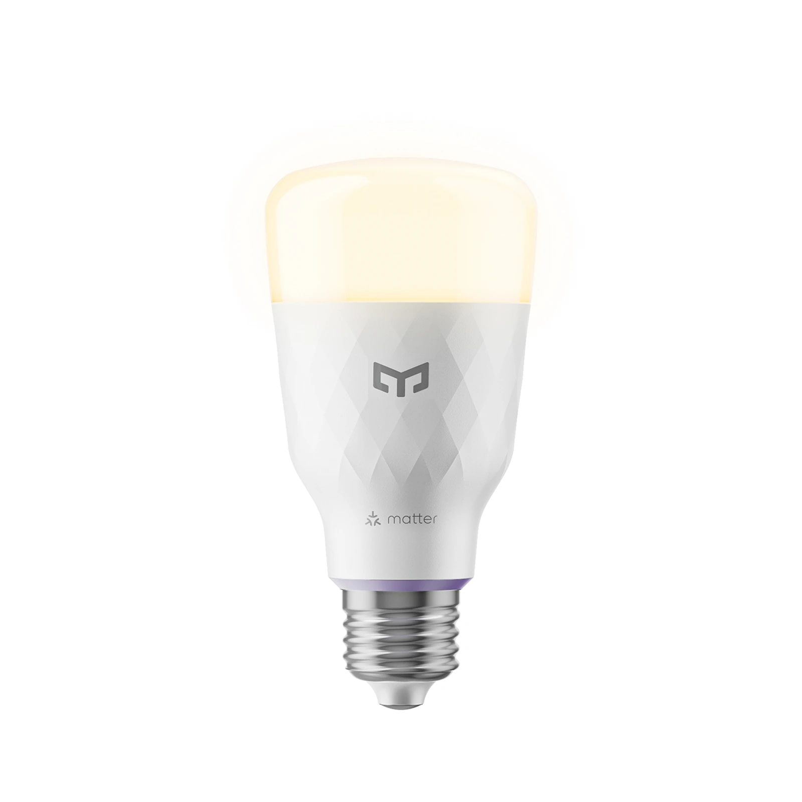 Yeelight Smart LED Bulb D1 product render on white background
