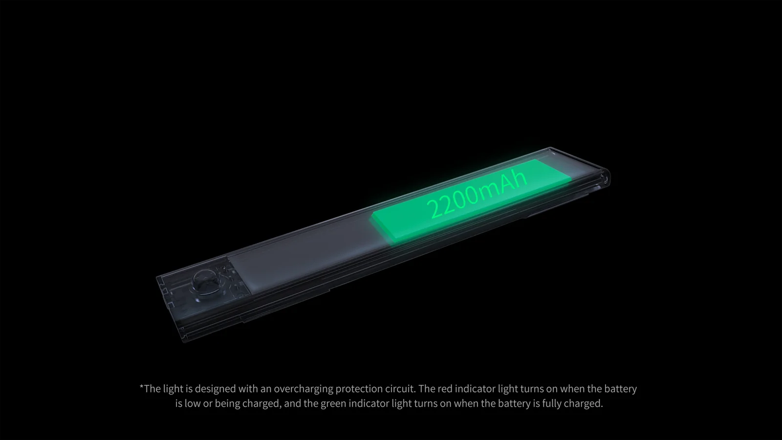 Yeelight Carman Closet Sensor Light feature panel showing usage scene