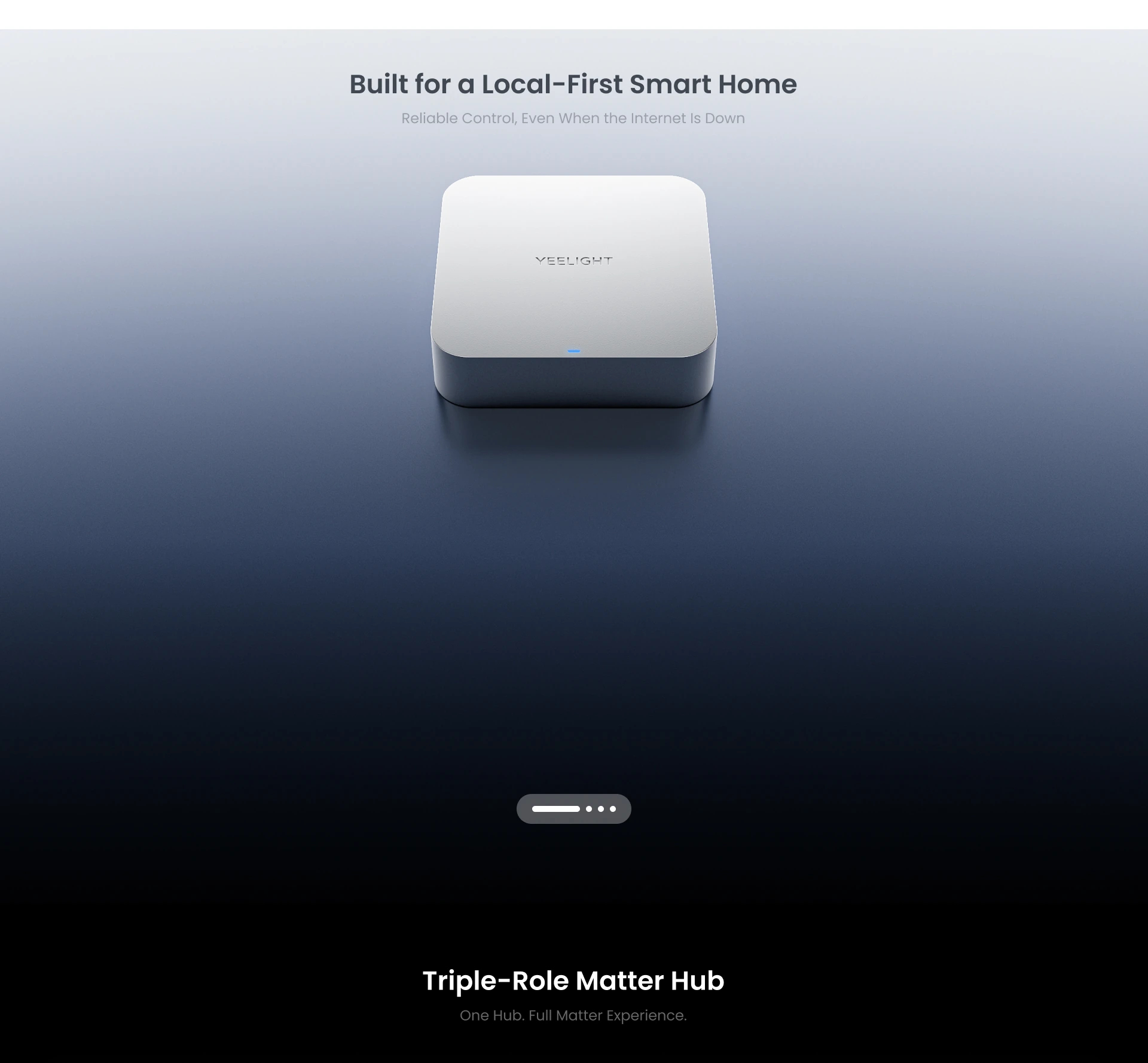 Smart Home Hub E1 marketing section 1/6