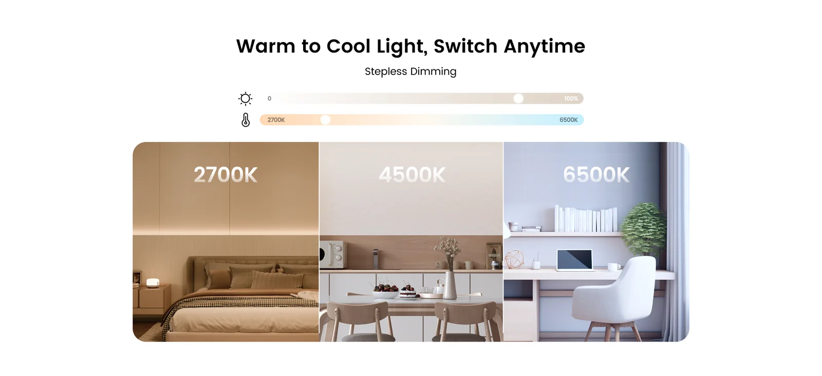 Yeelight Mars RGB Ceiling Lamp feature panel showing slim design profile