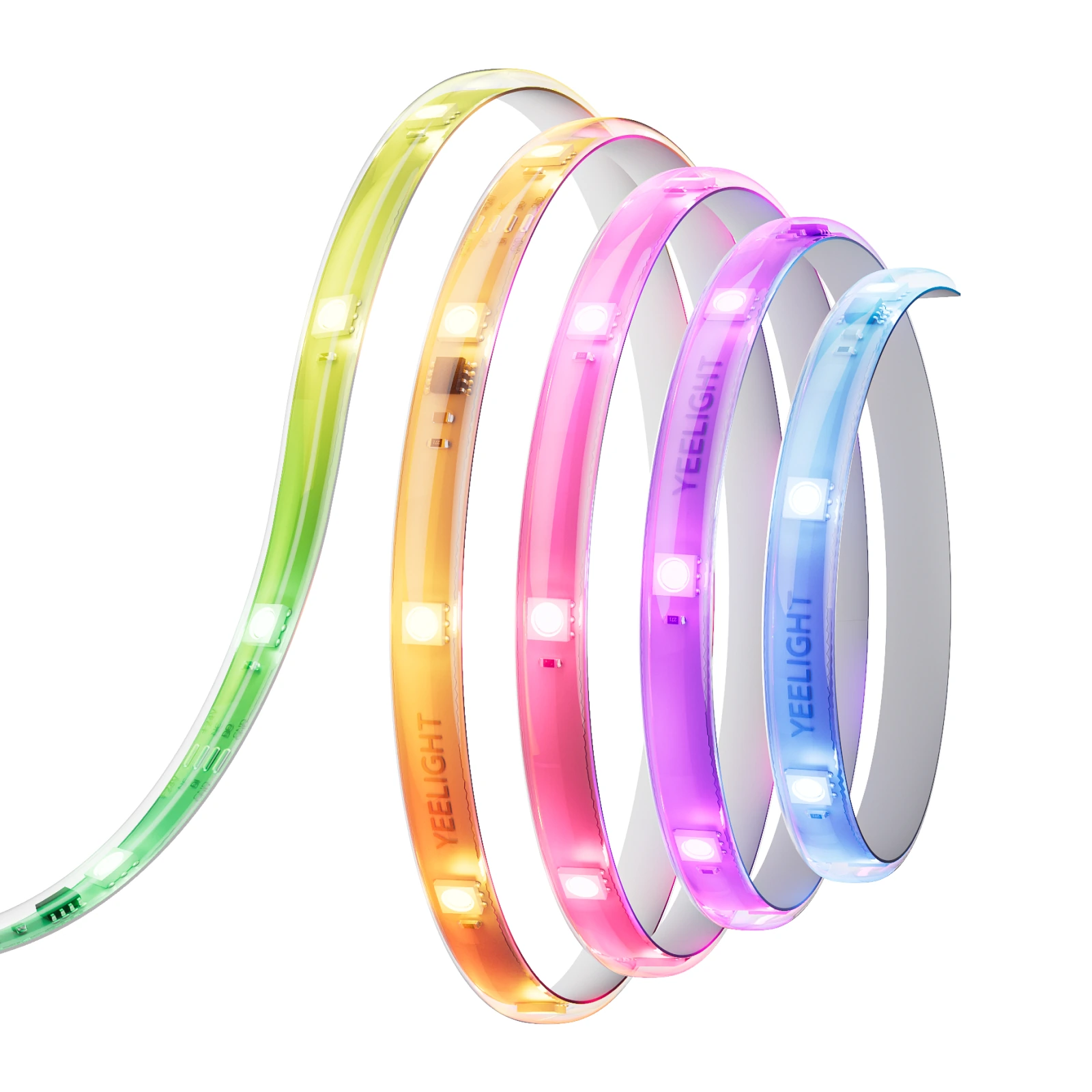 Yeelight Smart LED Strip Lights D1 product render on white background